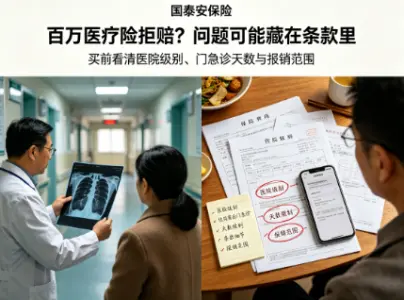 痛心！亲戚查出肺癌，百万医疗险却拒赔了？